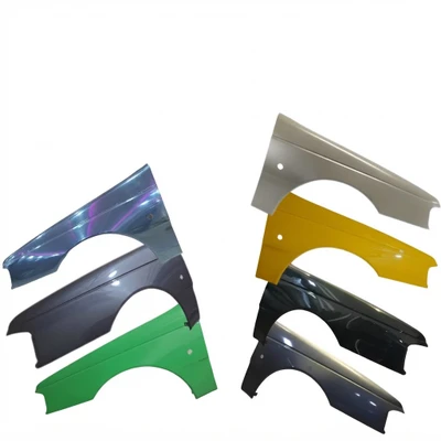 گلگیر جلو  رنگی و آستر شده سمت چپ و راست راهنما دار  مناسب پژو 405/slx پژوآردی و پژو روآ